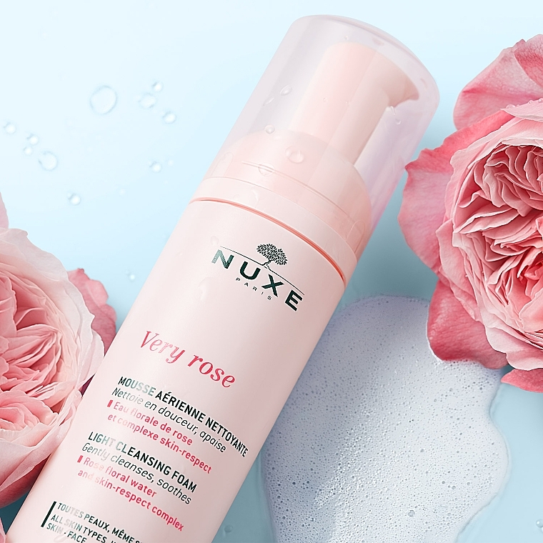 NUXE VERY ROSE LAGANA PENA ZA ČIŠĆENJE LICA 150 ML - Slika 2