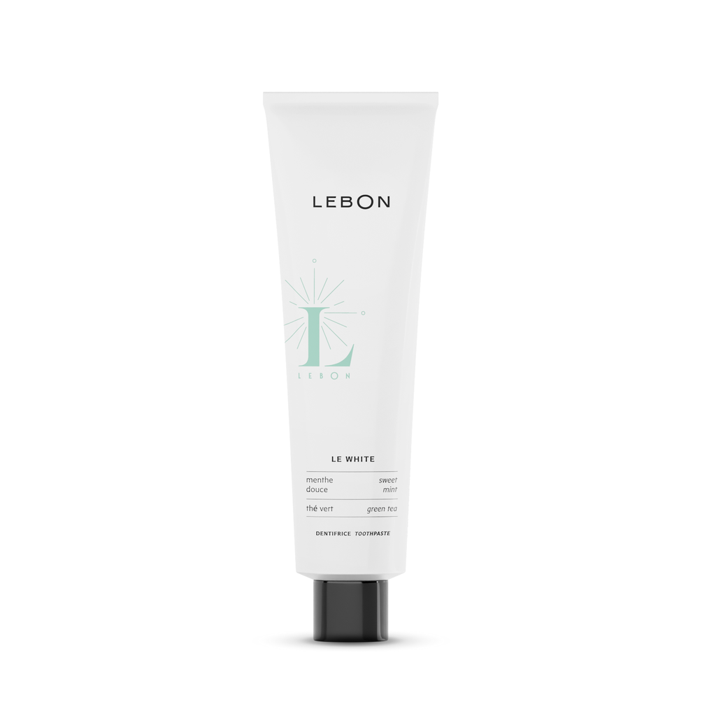 LEBON ZUBNA PASTA LE WHITE - ZELENI ČAJ SLATKA MENTA 75 ML